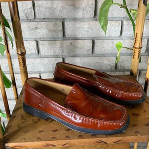 Tods Patent Leather Loafers